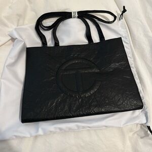 Telfar Black Tote Bag